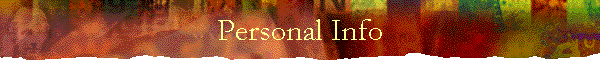 Personal Info